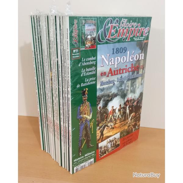 Gloire & Empire: Revue de l'histoire napolonienne - Lot de 15 revues (#10)