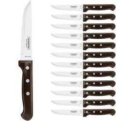 TRA.29810008 12 couteaux à steak Tramontina "Gaucho" 23,5cm Technobois