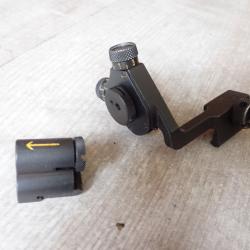 BEAU DIOPTRE + TUNNEL pour fusil K31 Rubin Schmidt Suisse