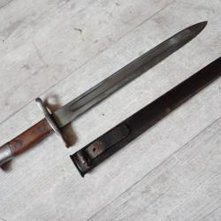 22393 Baionnette Suisse Modèle 1889 pour fusil Rubin Schmidt