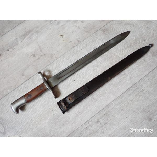 22393 Baionnette Suisse Modle 1889 pour fusil Rubin Schmidt