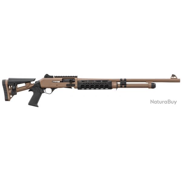 Fusil semi automatique AKSA ARMS S4 EXTREME Cal. 12/76 - TAN