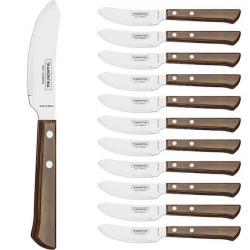 TRA.29810165 12 couteaux à pizza Tramontina 21cm Technobois