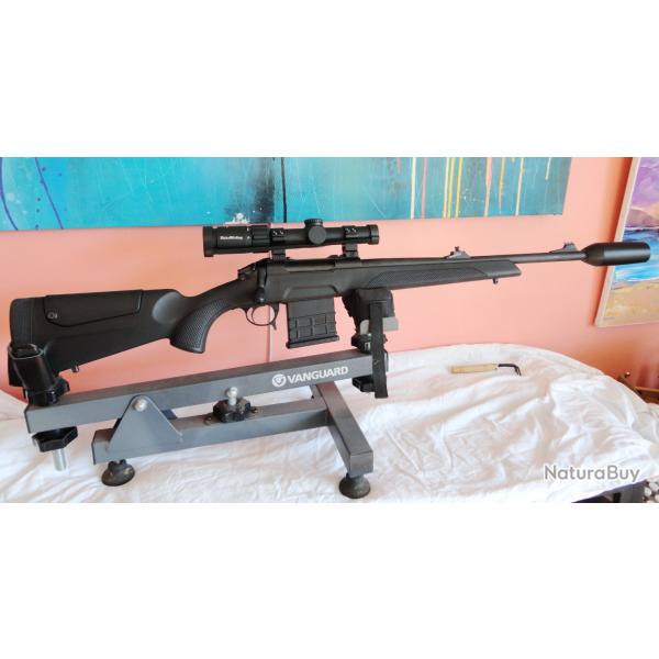 Sabatti Rover Patrol cal.308win neuve + lunette battue et modrateur