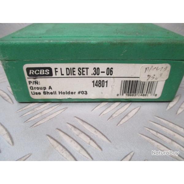 jeu d'outils RCBS 30.06 Springfield