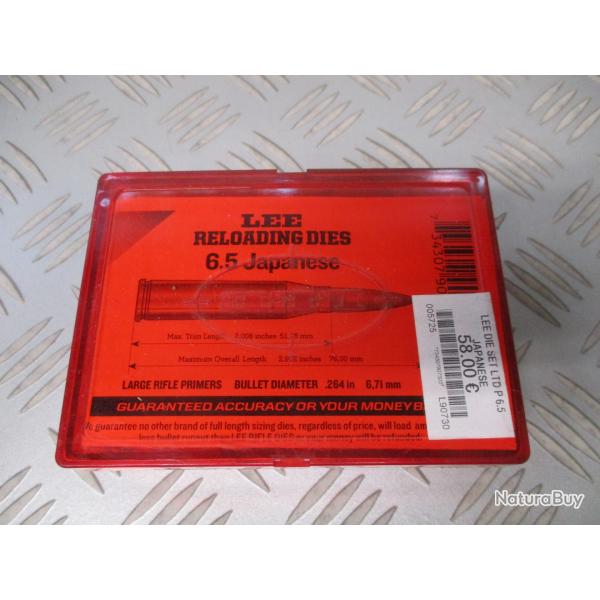 jeu d'outils Lee 6.5 Japonnais, 6.5 Arisaka