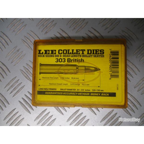 Lee 303 British Neck sizing die and Dead Bullet seater