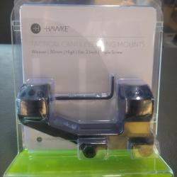 Hawke tactical cantilever mounts Weaver 30mm high ext 2 inch triple screw
