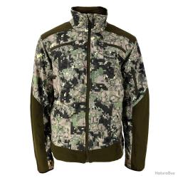 Veste stretch digital vert Somlys®