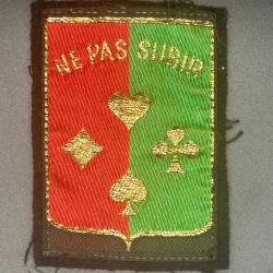(61.009) Ecusson de veste 14ème Division d'infanterie - Ne pas Subir