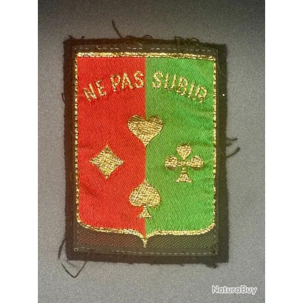 (61.009) Ecusson de veste 14me Division d'infanterie - Ne pas Subir