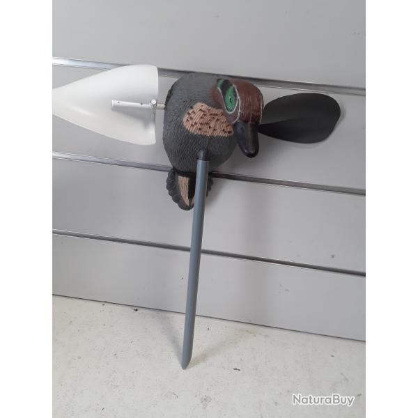 Appelant sarcelle a ailes tournantes plastique