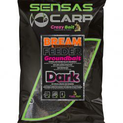 Amorce Sensas Uk Bream Feeder Dark 2Kg