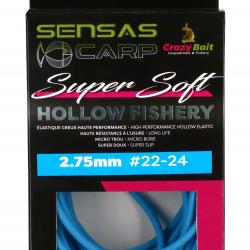 Elastique Sensas Hollow Fishery Super Soft 2.75Mm