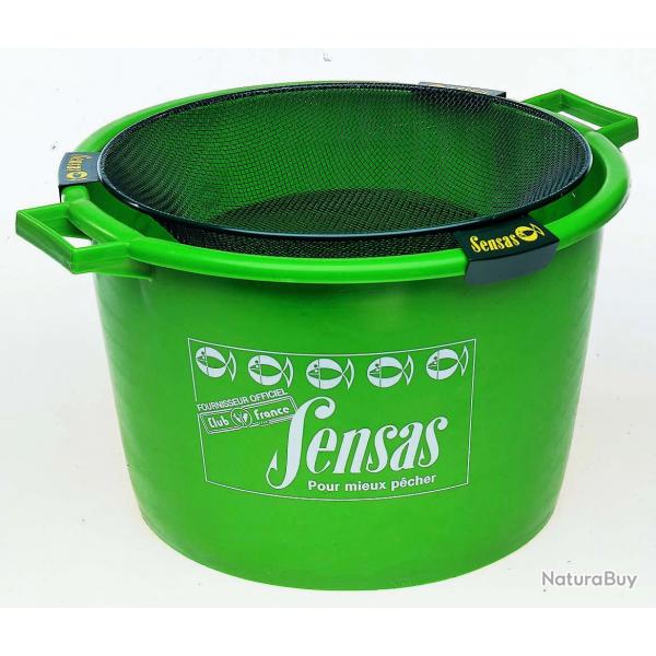 Bassine "Sensas" 40L Verte