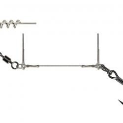 Spin Rig 13Cm 0.7Mm Sgy 2/0 2Pcs
