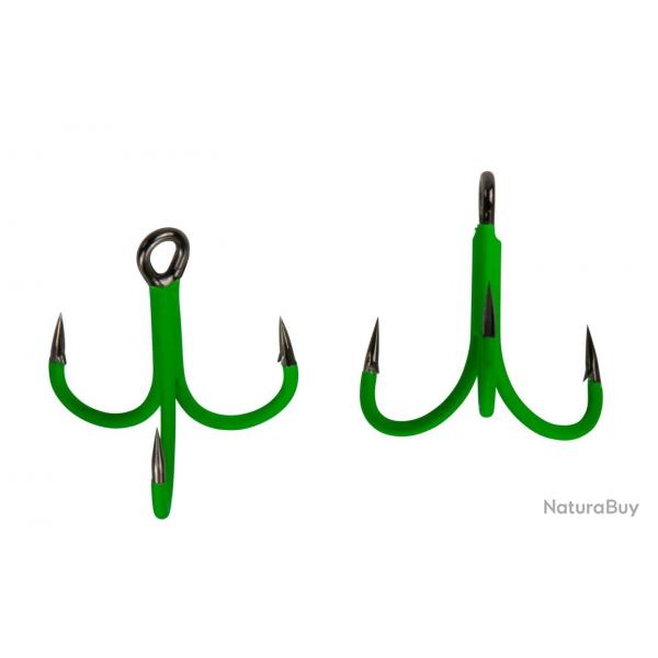 A-Static Treble 6X Hook 4/0 4Pcs