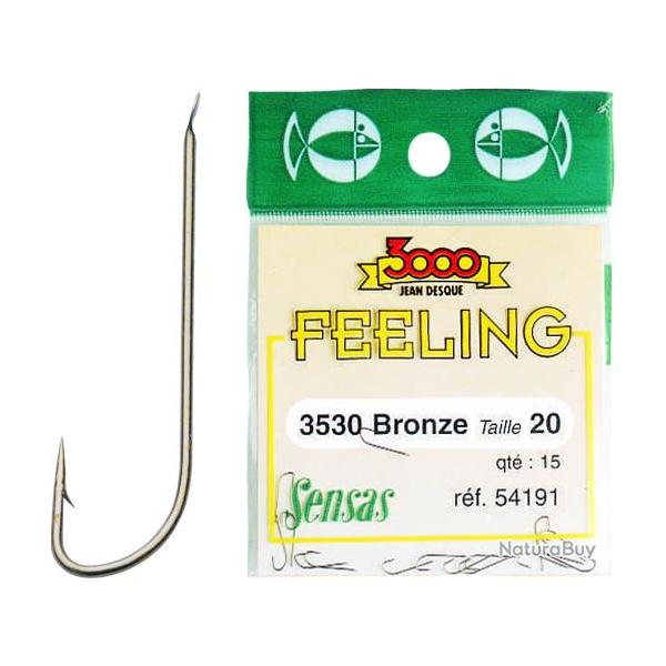 Sachet Hamecons Sensas 3530 Bronze N'26