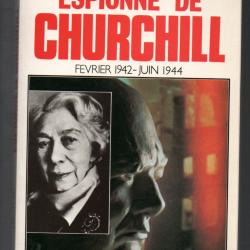 espionne de churchill février 1942-juin 1944 de joséphine butler