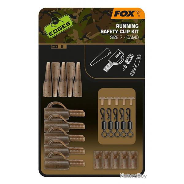 Edges Camo Running Safety Clip Kit