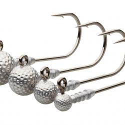 Golf Ball Jighead 10/0 40G N 20Pcs Bulk