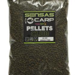 Pellet Sensas Pellets Club Vert Poisson 4Mm - 1Kg