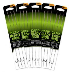Carp Ready Rigs X 3 - Wide Gape N° 4 (25Lb)