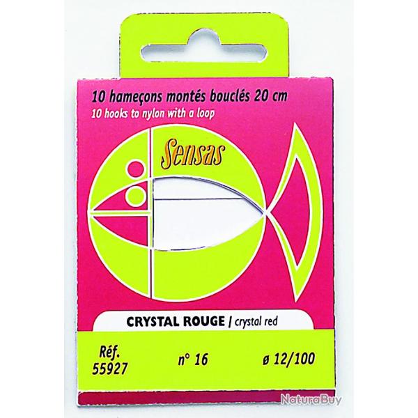 Hamecon Crystal Rouge 20Cm 16/12