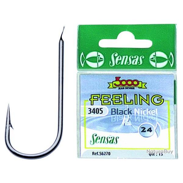 Sachet Hamecons Sensas 3405 Black N.N'20