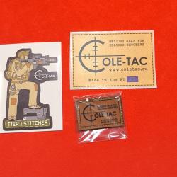 Patche + stickers Cole-Tac