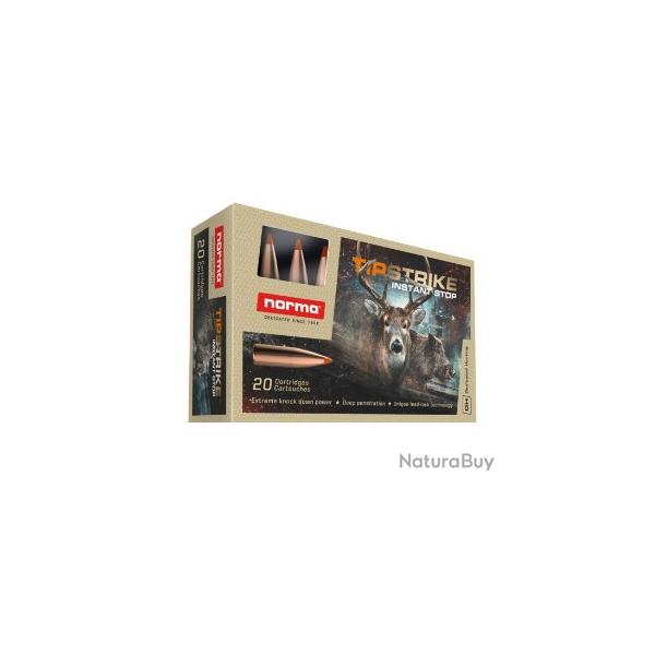 Munitions NORMA tipstrike cal.30-06 170gr 11g par 60