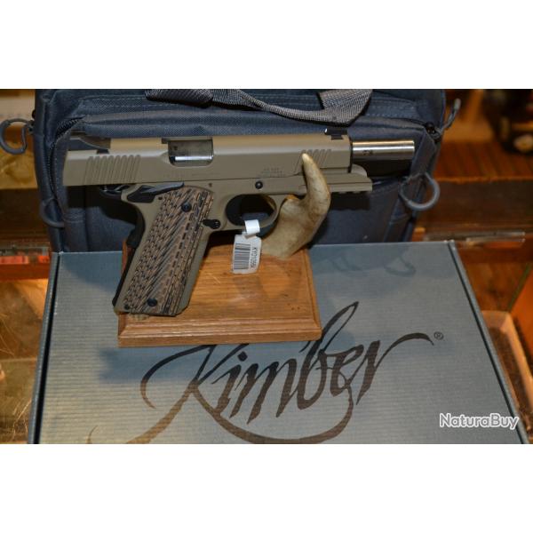 Pistolet Semi-Automatique Kimber Desert Warrior 1911 .45Acp