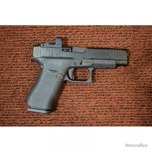 DESTOCK TIR - PISTOLET GLOCK 48 RAIL SHIELD CAL. 9X19 AVEC VISEUR RMSC - PRODUIT DE DEMO