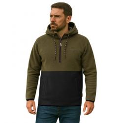 Veste polaire Game Alpine Kaki Noir