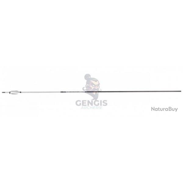 6 Flches en Carbone Cross-X Ambition Silver avec Plumes XS Wing 800