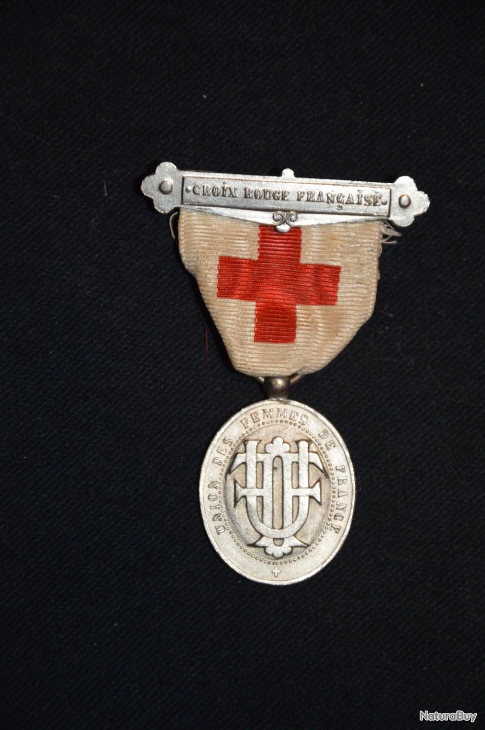 France - Lot 2 médailles Croix Rouge 14 18 WW1 Red cross