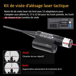 Kit de visée  Laser tactique  à point rouge de calibre.177 à 12GA pour fusil et pistolet