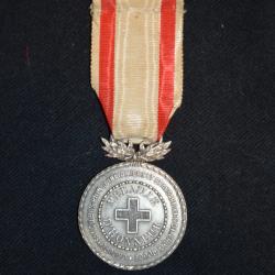 MEDAILLE D'HONNEUR CROIX ROUGE-INFIRMIERS & BRANCARDIERS DU BAS RHIN-ALSACE 1870/1871