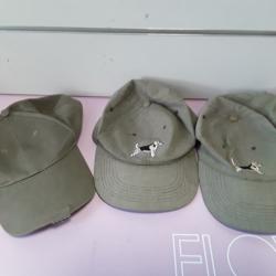Lot de 3 casquettes