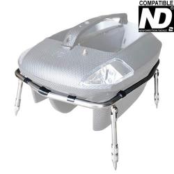 Support Bateau Bait Boat Pod Deluxe Inox pour New Direction ND2