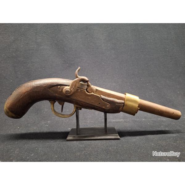 Pistolet  percussion franais - 1 sans prix de rserve !!