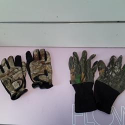 Lot de 2 paires de gants