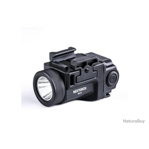 Lampe tactique Nextorch WL14 -pour pistolet compact et subcompact Glock 17/19/23/30/32/44/45/48; P31
