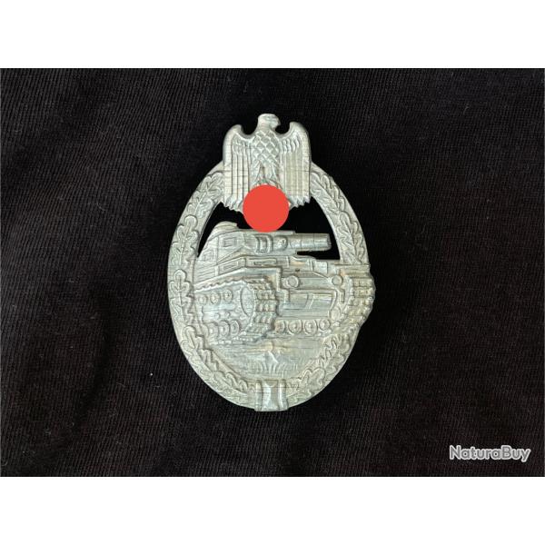 Badge panzer classe argent  Pillow Crimp  - Allemand WW2