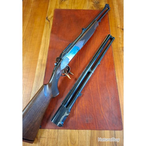 Carabine Express combine FINN CLASSIC 512 S cal. 8x57jrs + canon mixte cal. 12/76 et 8x57jrs