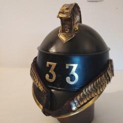 CASQUETTE DE FEU,Français  seconde Empire 1851-1870