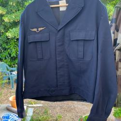 Veste militaire bleu marine armée de l'air