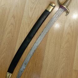 Sabre briquet an XL d' infanterie de Marine.Manufacture Royale de Klinghenthal 1819.