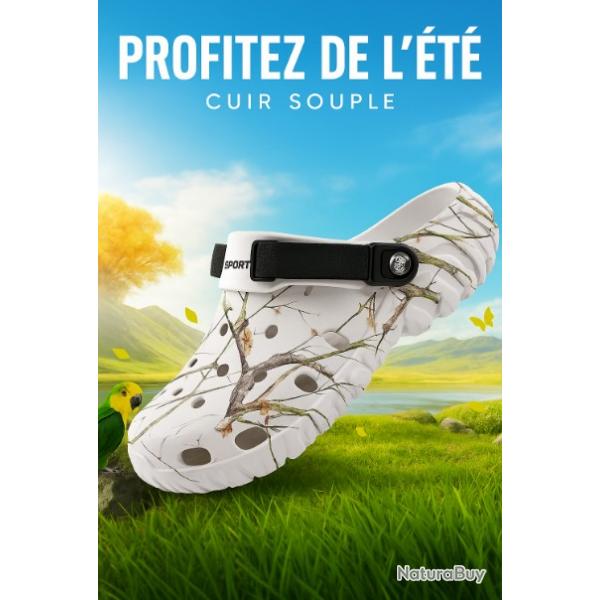 Sandales d't Confortable Lgre Anti-Drapante Tongs Pantoufles Jardin Maison LIVRAISON OFFERTE