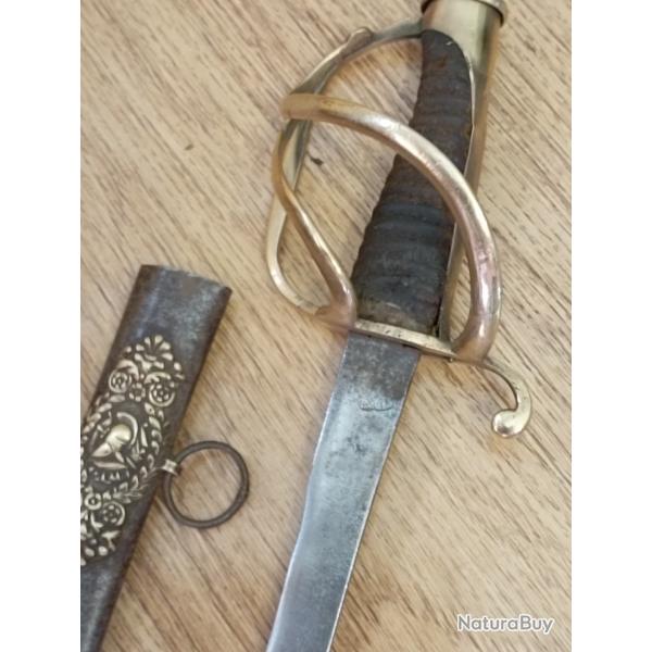 Sabre d'enfant d'officier  de cavalerie,type cavalerie lgre an IX.